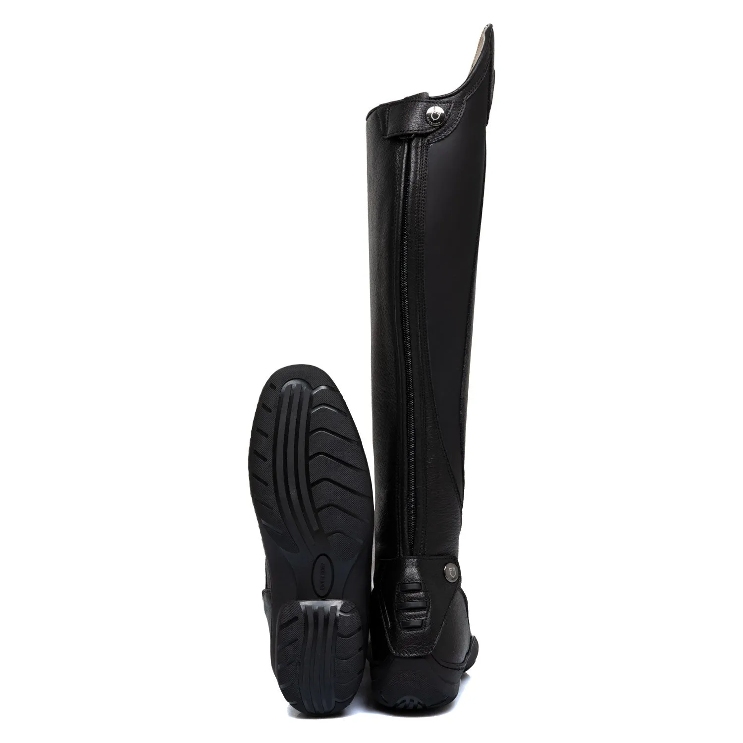 Tall Riding Boots with Sporty Sole