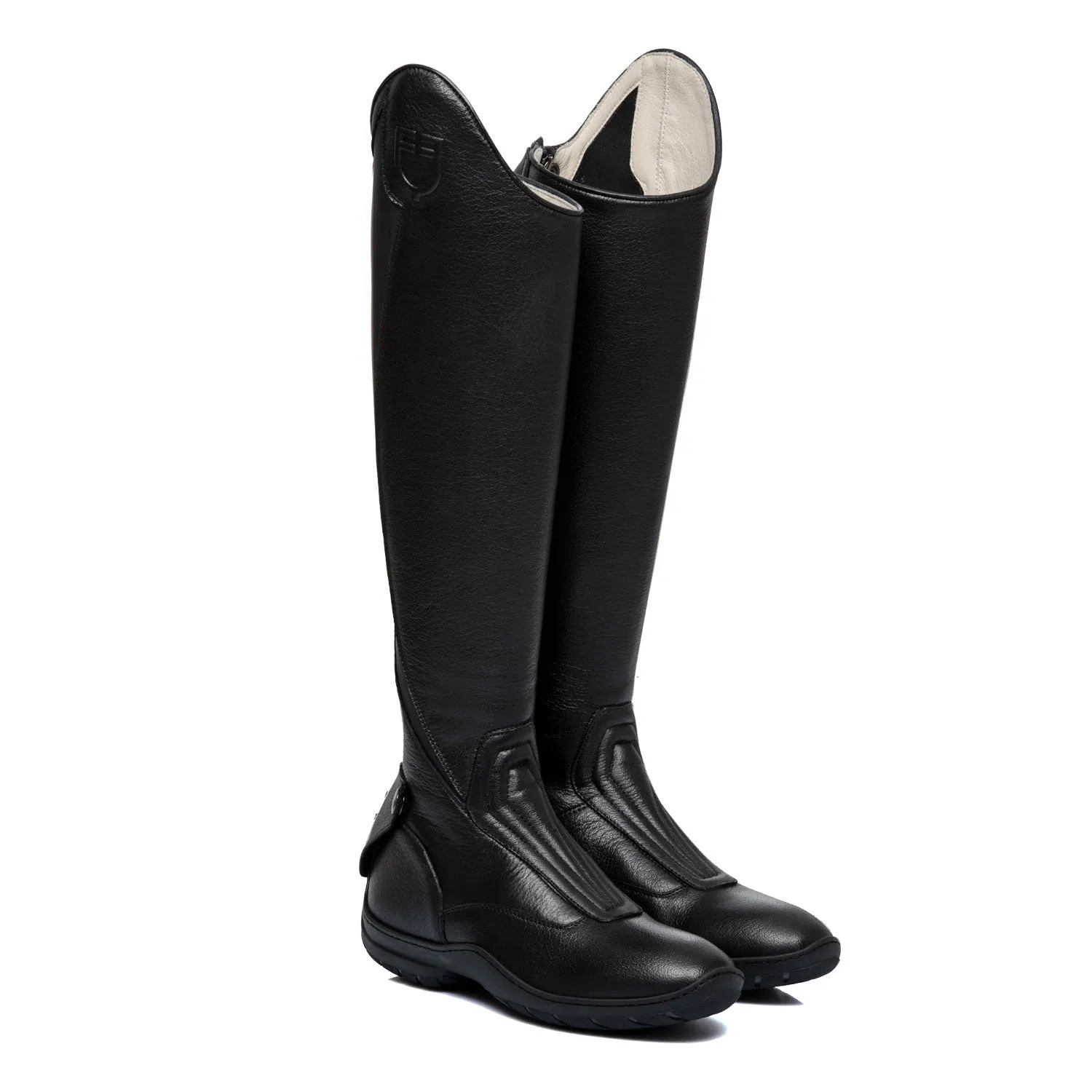 Tall Riding Boots with Sporty Sole