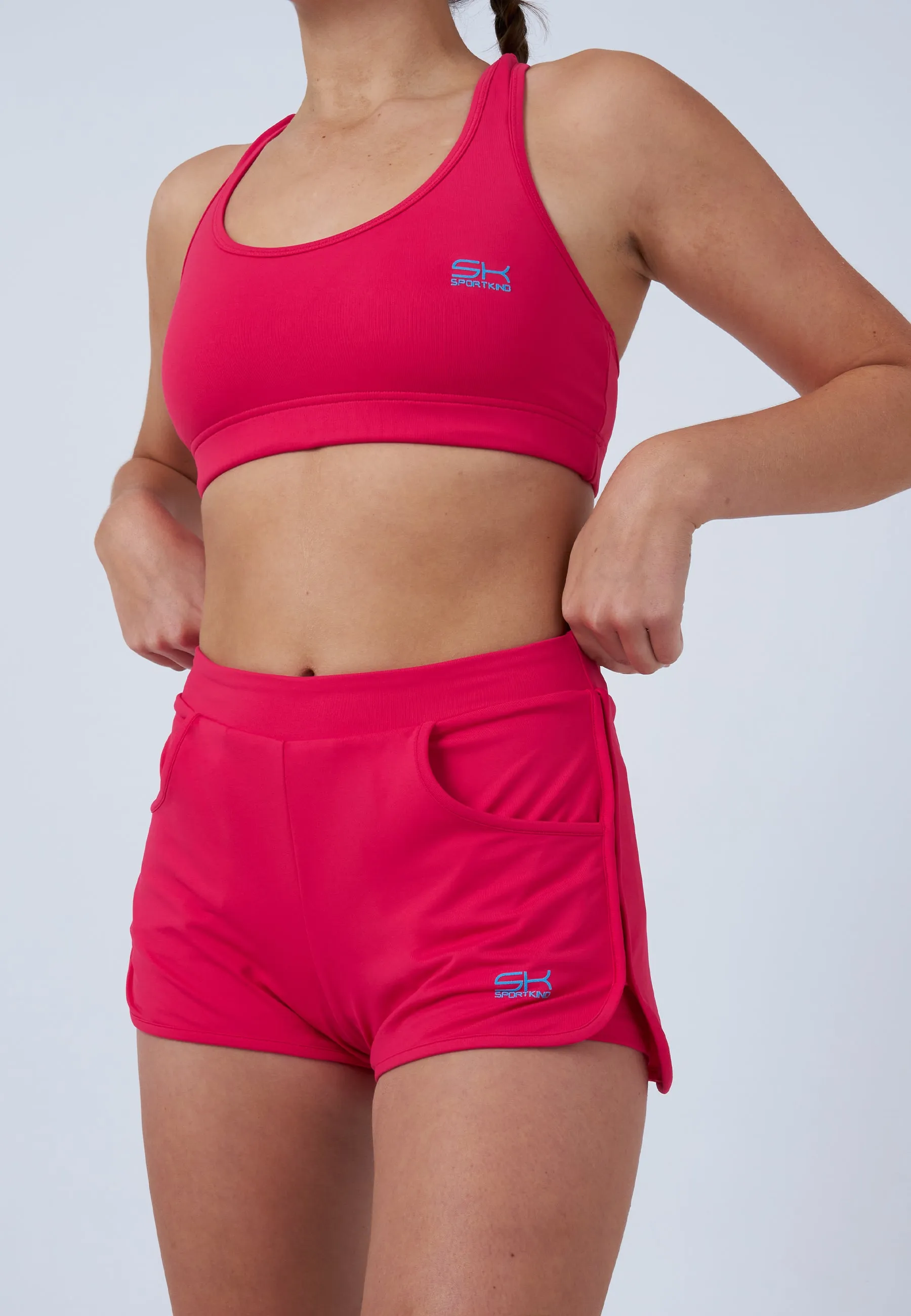 Tennis 2-in-1 Shorts, pink