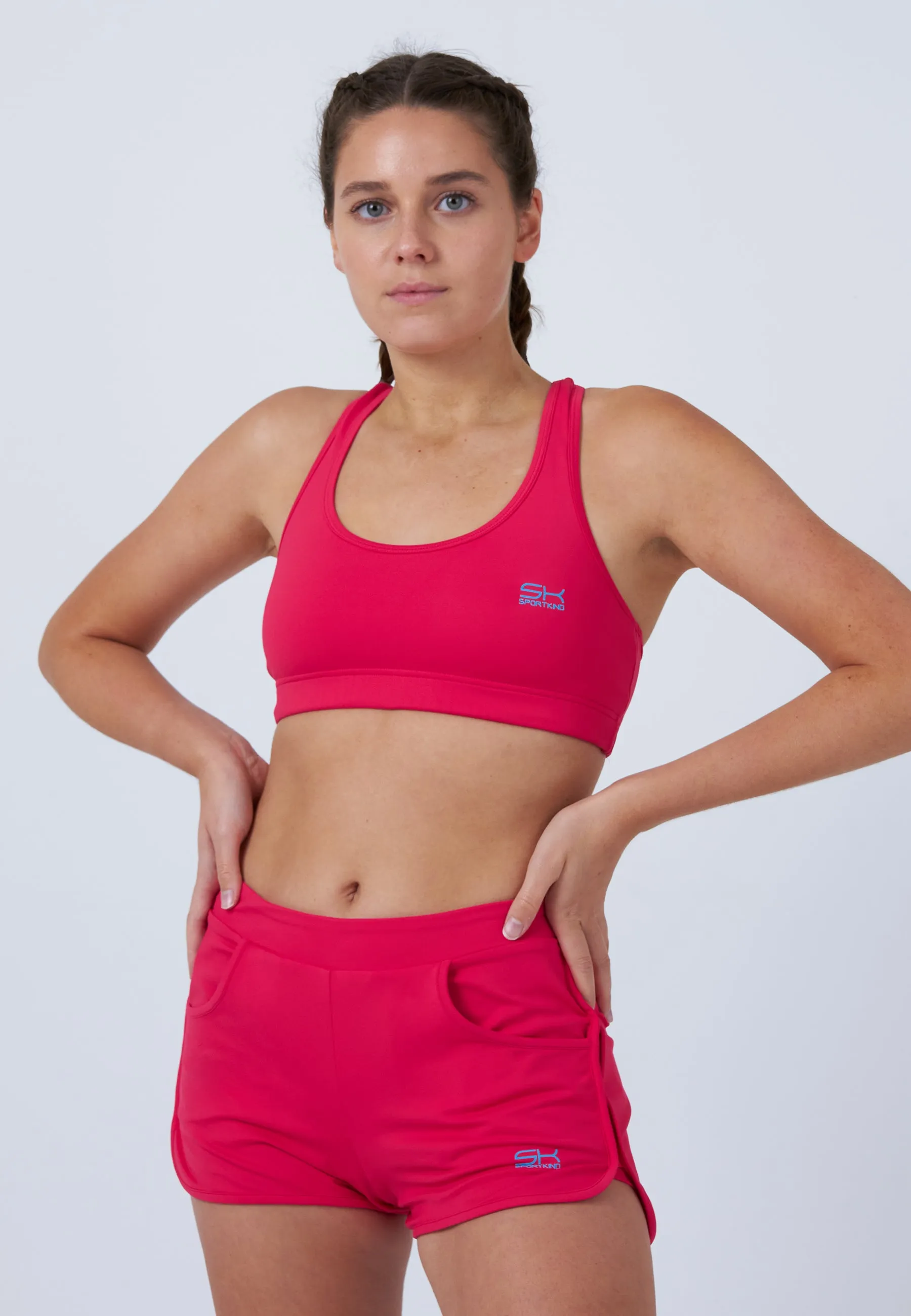 Tennis 2-in-1 Shorts, pink