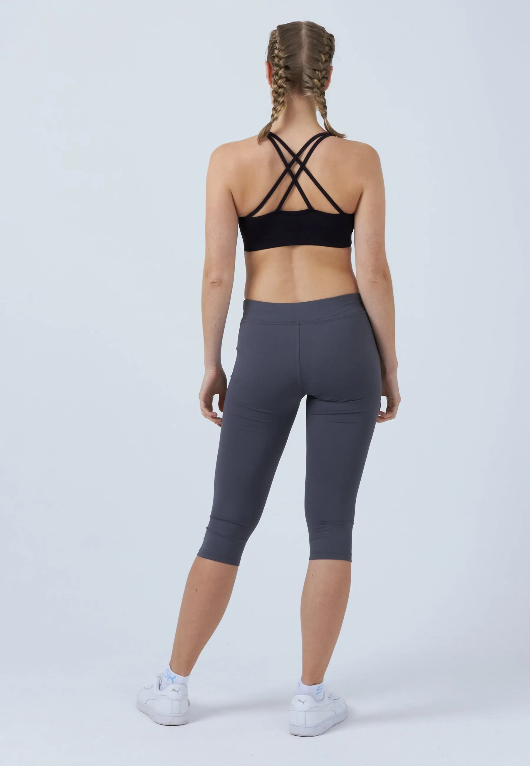 Tennis 3/4 Leggings, grey