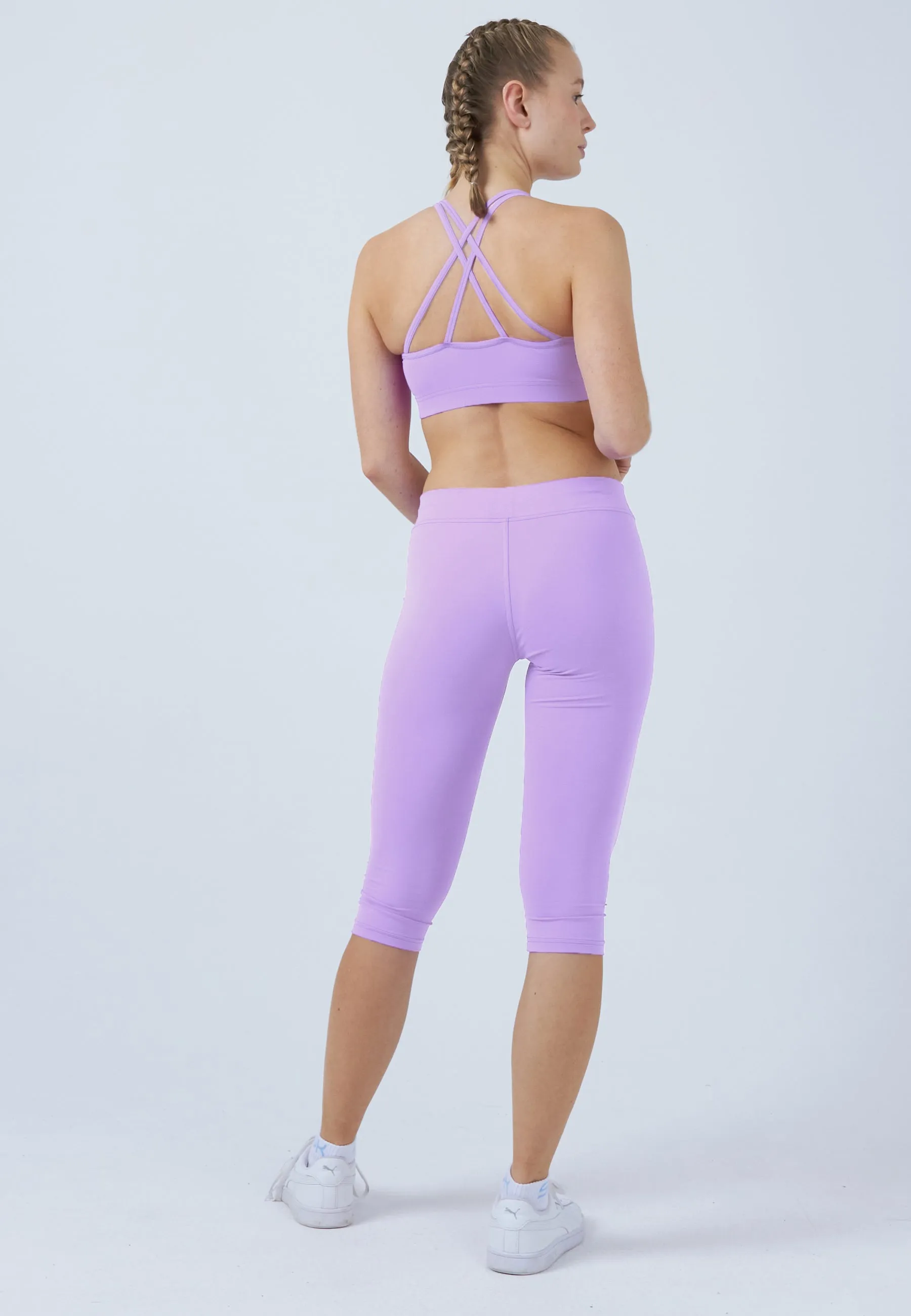 Tennis 3/4 Leggings, lilac