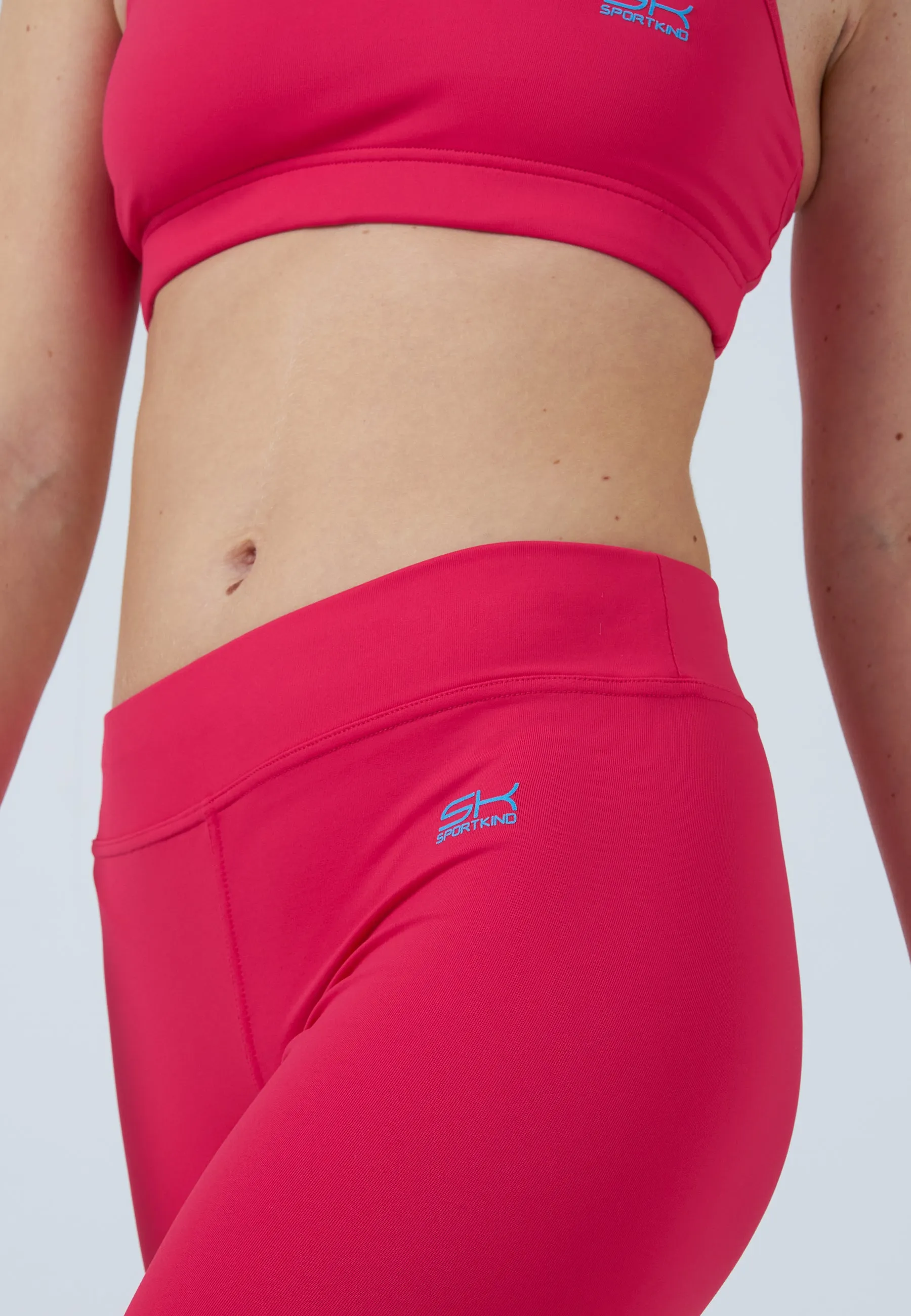 Tennis 3/4 Leggings, pink