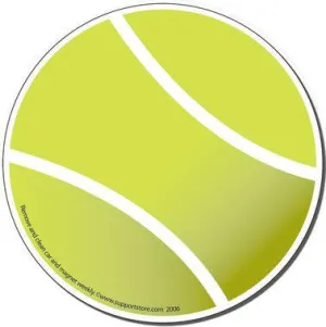 Tennis Ball Car Magnet