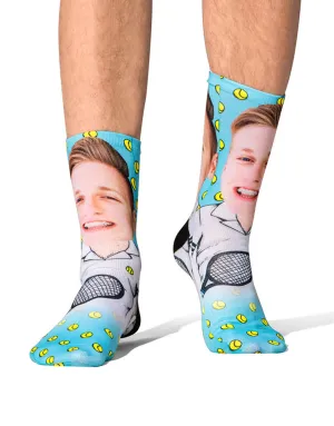 Tennis Player Socks