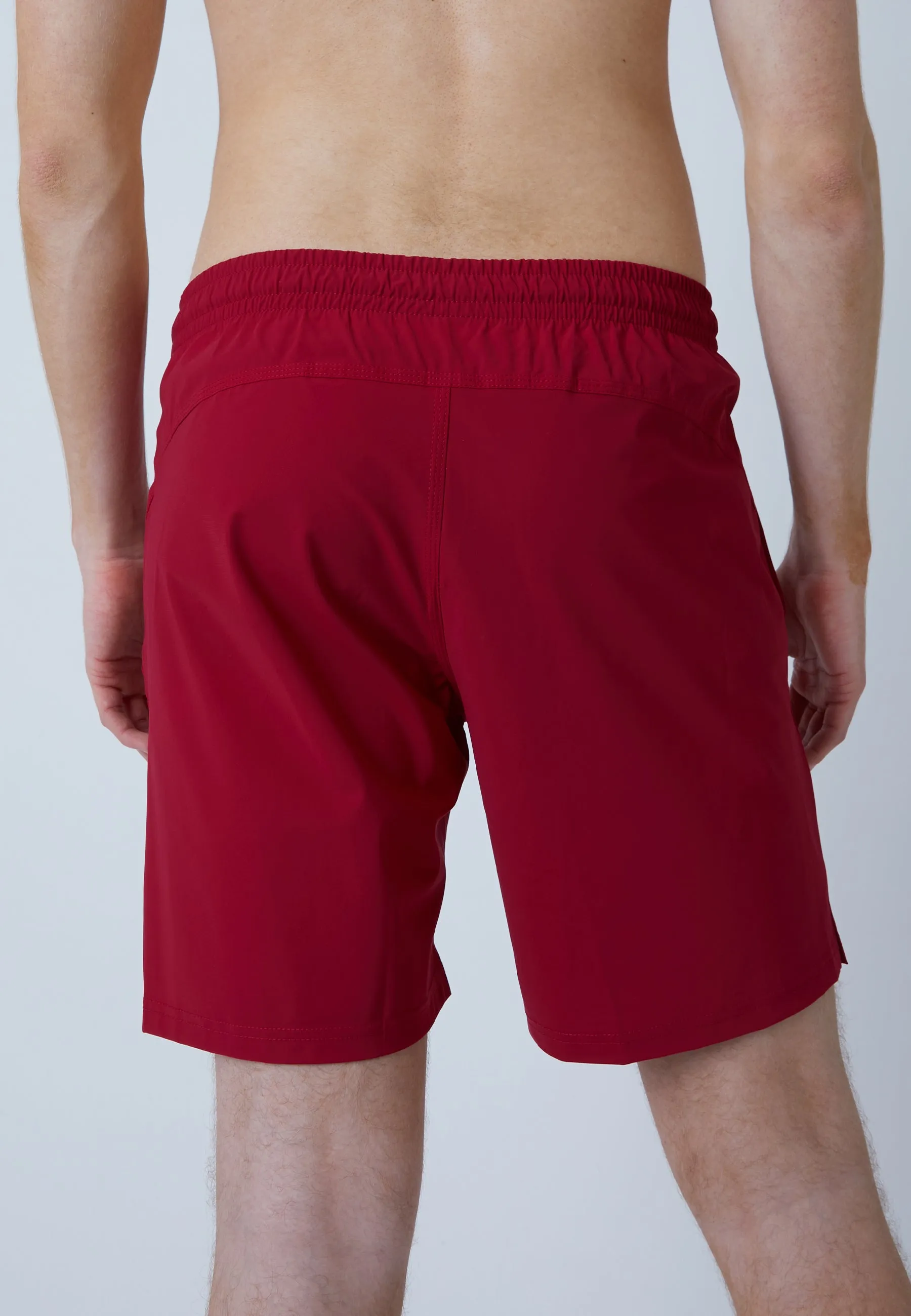 Tennis Shorts regular, bordeaux red