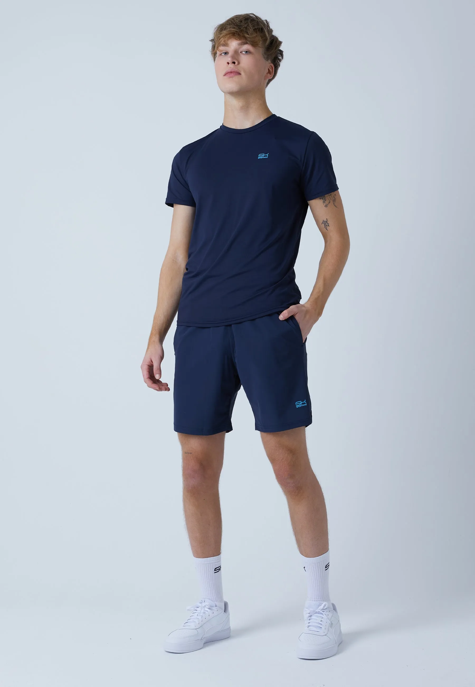 Tennis Shorts regular, navy blue