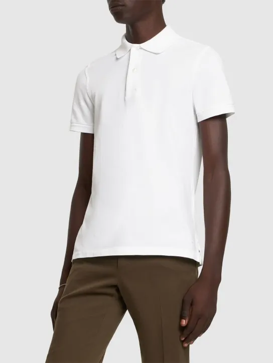 Tom Ford   Tennis cotton piquet polo 