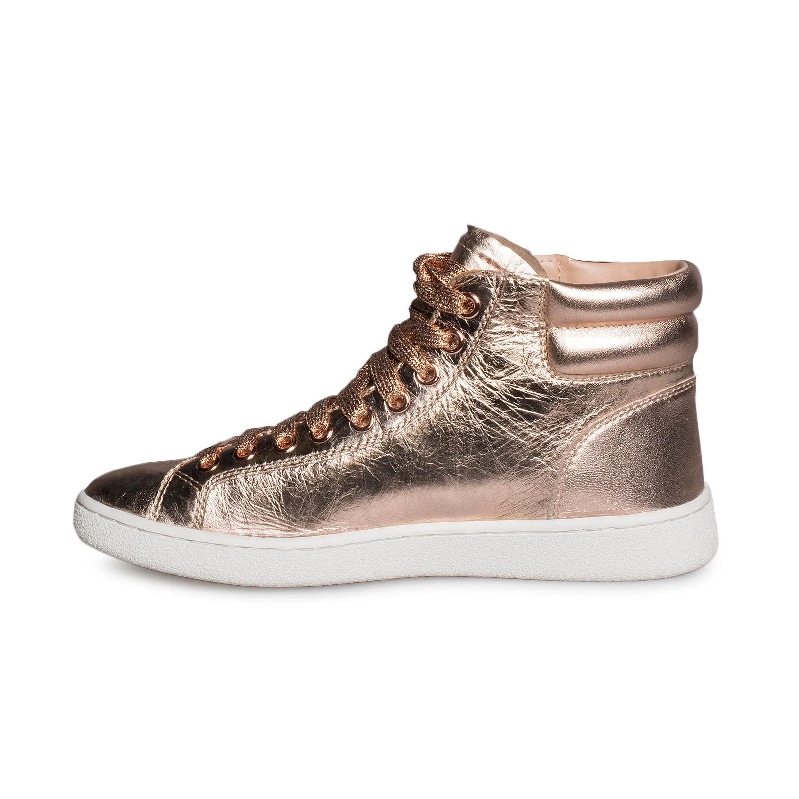 UGG Olive Metallic Red Gold Sneakers - Women's