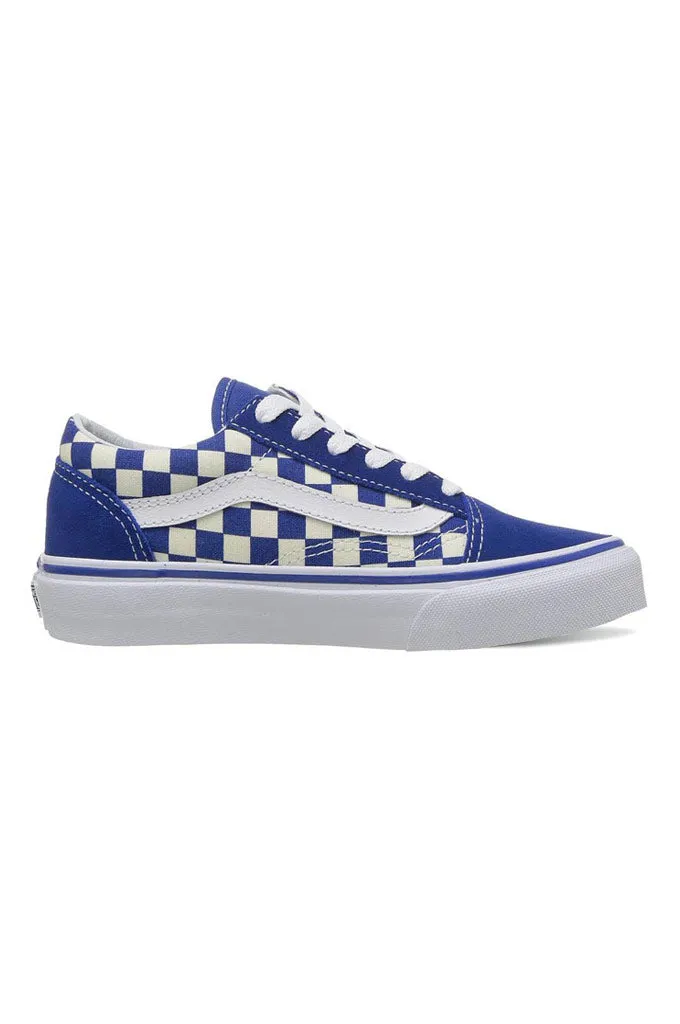 Vans Kids Primary Check Old Skool Shoes