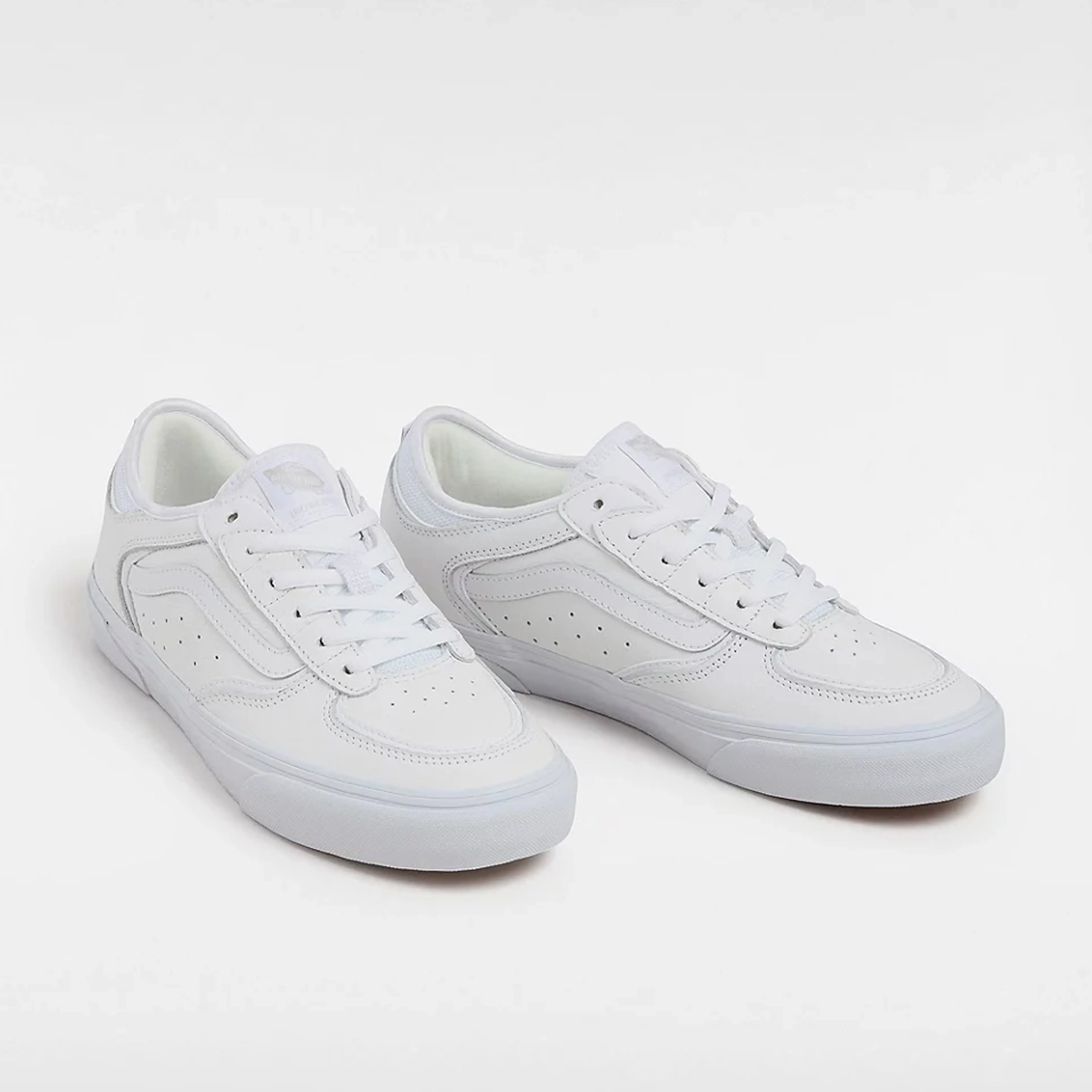 Vans Skate Rowley Leather Skate Shoes - White