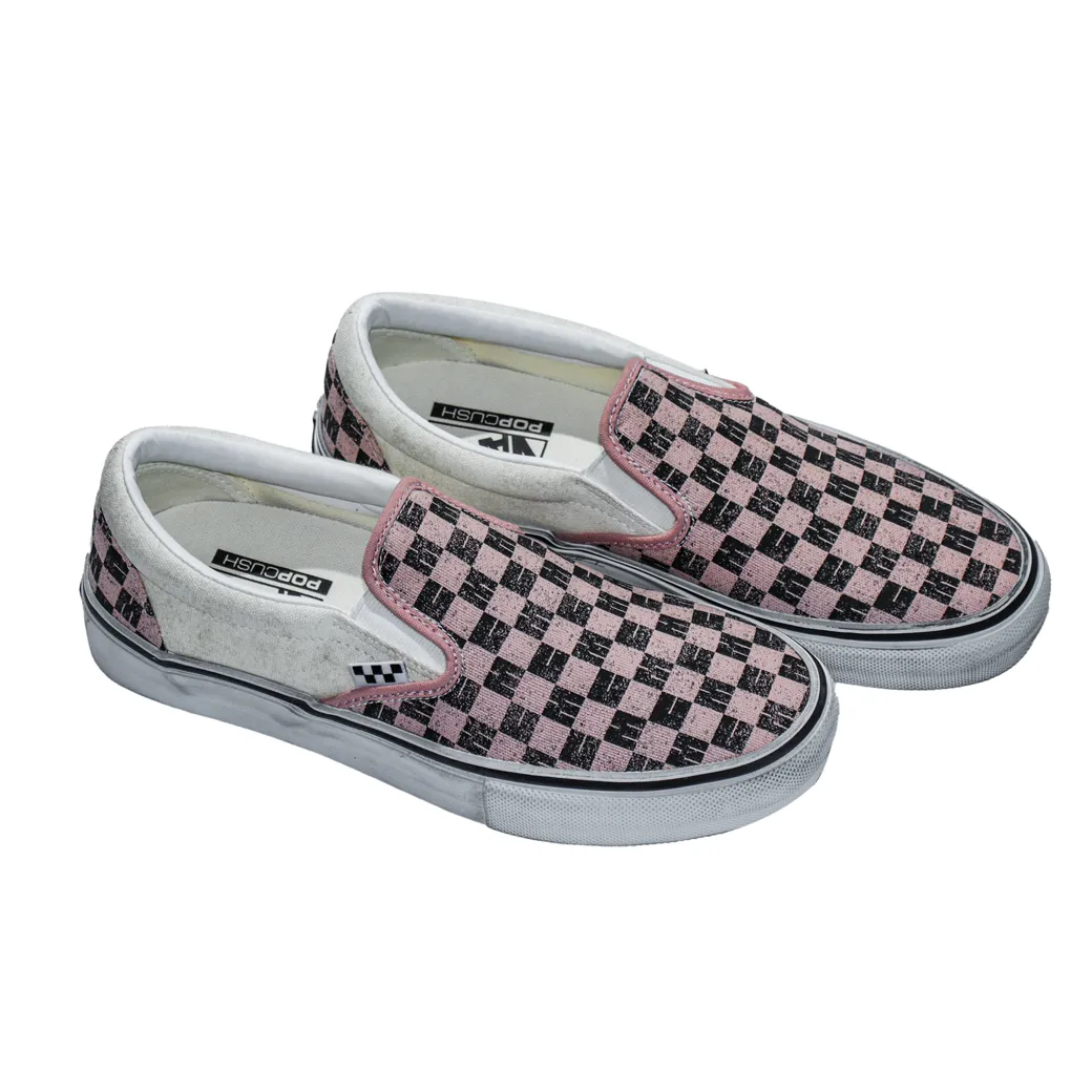 Vans x Monster Children Skate Slip-On Checkerb