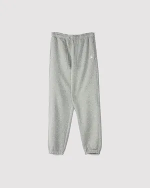 W BROOKLYN FLEECE PANTS "DK GREY HEATHER"