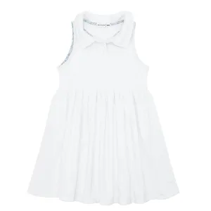 White French Terry Tennis Dress