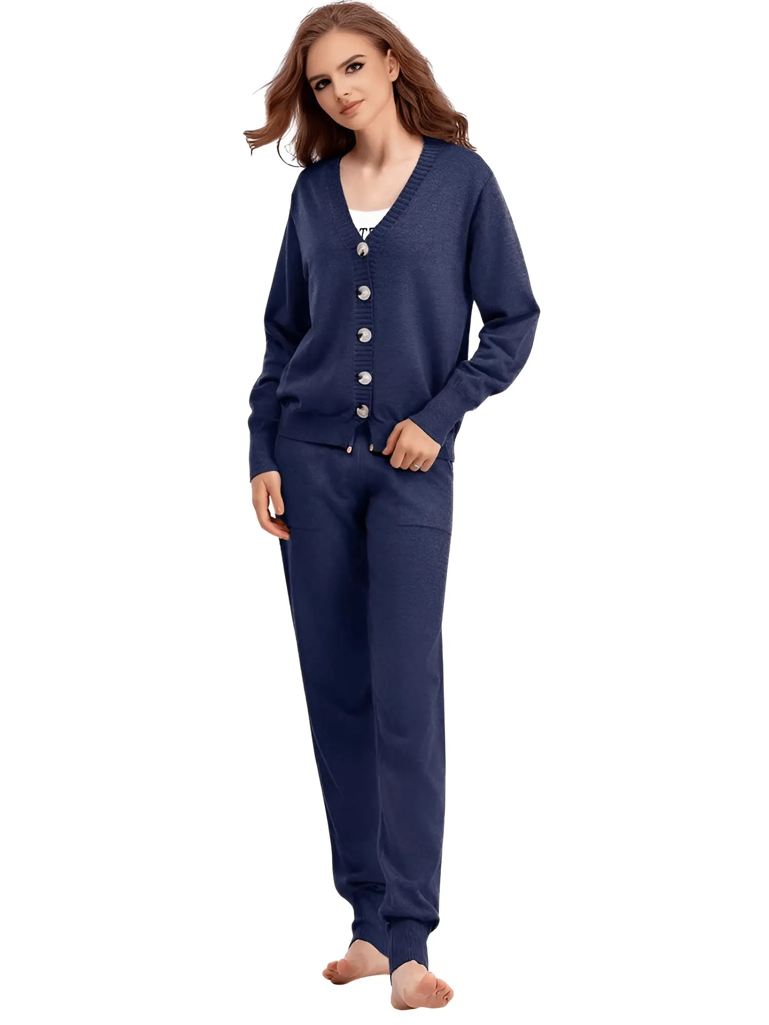 Women's Knit 2-Piece Suit Set