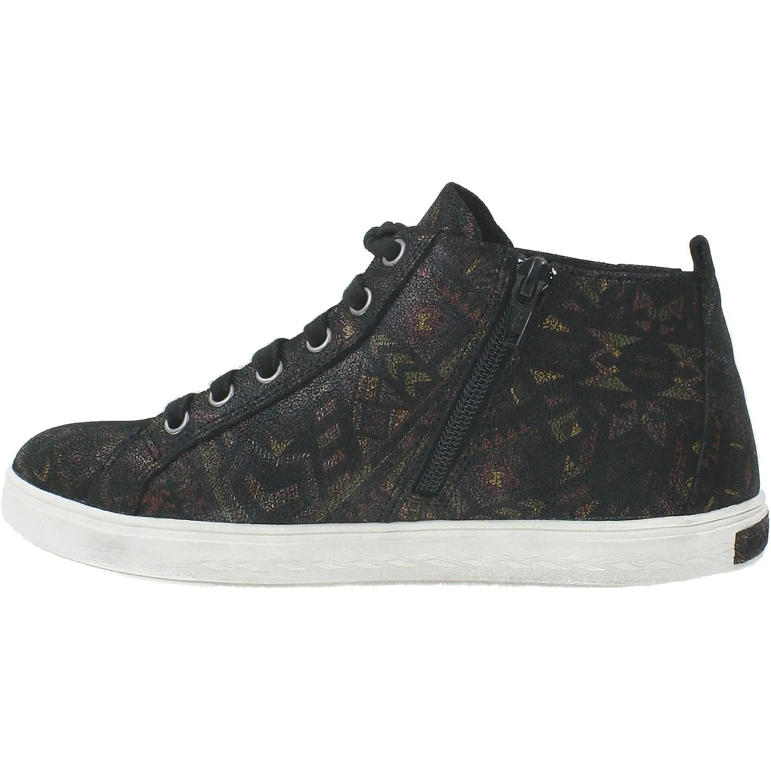 Women's Rockport Cobb Hill Willa High Top Novelty Print Leather