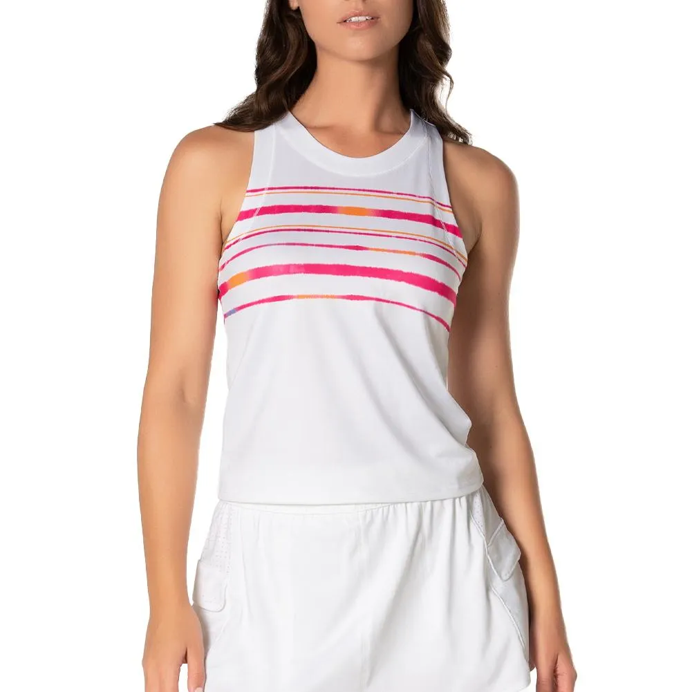 Women's Shock N' Awe Tennis Tank White