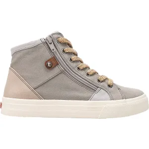 Women's Taos Top Soul Grey/Ecru Distressed Canvas