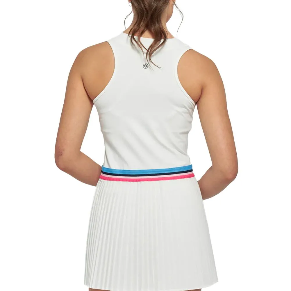 Women's Vale Tennis Dress White and Multicolored