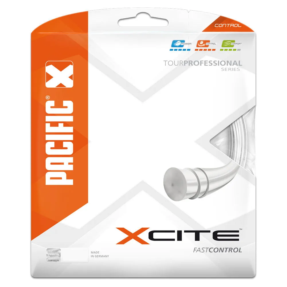 X Cite 1.30/16 Tennis String Pearl