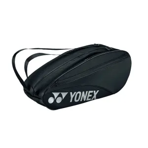 Yonex BAG42326EX - 6 Piece Team Racket Bag [Black]